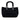 Black Fendi Jersey Handbag