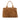 Brown Prada Canvas Canapa Fringe Satchel