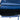 Blue Chanel Bicolor Quilted Lambskin Elegant CC Flap Wallet on Chain Crossbody Bag