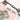 White Hermès Les Cles Silk Scarf 90 Scarves