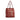 Red Chanel Mini Mixed Fibers Deauville Tote