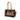 Brown LOEWE PVC and Leather Anagram Tote