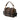 Brown Fendi Zucca Glazed Fabric Cage Baguette Satchel