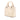 Beige Dior Medium Patent Cannage Stitched Lady Dior Satchel