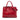 Red Prada Medium Saffiano Cuir Monochrome Top Handle Tote Satchel
