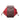 Red LOEWE Small Bicolor Calfskin Hammock Bag Satchel