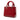 Red Dior Medium Patent Cannage Lady Dior Satchel