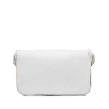 White Off White Leather Crossbody bag - Designer Revival