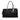 Black Dior Nylon Cannage Lady Dior East West Handbag