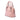 Pink Gucci Mini Calfskin GG Charm Dome Satchel