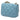 Blue Chanel Mini Quilted Lambskin Lacquered Chain Flap Crossbody Bag