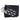 Black Fendi Leather Pearl Studded Triplette Clutch