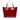 Red Gucci Patent Microguccissima Nice Tote
