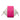 Pink LOEWE Small Bicolor Calfskin Hammock Bag Satchel