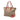 Brown Gucci GG Canvas Heart Bit Satchel