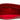 Red Fendi Zucchino Canvas Handbag