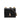 Black Fendi Small Leather Kan I Crossbody - Designer Revival