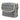 Gray Chanel Camellia Printed Canvas Double Side Flap Satchel