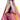 Pink Prada Small Bicolor Saffiano Cuir Double Satchel - Designer Revival