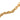 Gold Chanel CC Gold Plated Medallion Chain Necklace