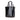 Black Saint Laurent Mini Toy Embossed Leather Shopping Tote Satchel - Designer Revival