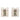 Silver Hermès Palladium Plated Cage D H Cube Earrings