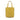 Yellow LOEWE Mini Calfskin Puzzle Fold Tote Satchel
