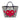 Beige Gucci Kids GG Supreme Crab Heart Tote