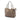Beige Gucci Large GG Canvas Icon Bit Satchel