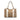 Beige Gucci Medium GG Canvas Bamboo Libeccio Tote