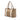 Beige Gucci Medium GG Canvas Bamboo Libeccio Tote