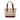 Brown Burberry House Check Canvas Handbag