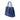 Blue Prada Saffiano Soft Shopping Convertible Tote Satchel