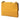 Yellow Fendi Leather Selleria Flat Baguette Crossbody