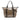Brown Gucci GG Crystal Abbey D Ring Tote