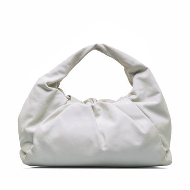 White Bottega Veneta Small The Shoulder Pouch - Designer Revival