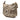 Gold Bottega Veneta Metallic Intrecciato Trimmed Cervo Deerskin Illusion Shoulder Bag