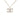 Gold Chanel CC Brass and Strass Pendant Necklace