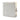 White Chanel Tweed and Resin Zipped Shopping Bag