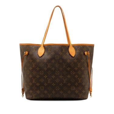 Louis Vuitton Verona medium model handbag in brown damier canvas and brown leather