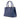 Blue Prada Small Saffiano Lux Galleria Double Zip Satchel - Designer Revival
