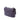 Purple Chanel Medium Quilted Iridescent Caviar Easy Flap Shoulder Bag