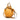 Orange LOEWE Mini Leather Drawstring Hammock Bag Satchel