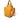 Orange LOEWE Mini Leather Drawstring Hammock Bag Satchel