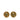 Gold Chanel CC Gold Plated Round Clip On Earrings