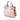 Pink Burberry Small Leather and House Check Banner Satchel