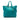 Blue Prada Vitello Daino Open Convertible Tote Satchel