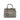 Gray Fendi Petite Leather 2Jours Satchel - Designer Revival