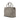 Gray Fendi Petite Leather 2Jours Satchel - Designer Revival