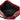 Red Gucci Horsebit Embossed Calfskin Hobo